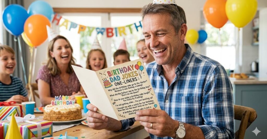 Birthday Dad Jokes One-Liners