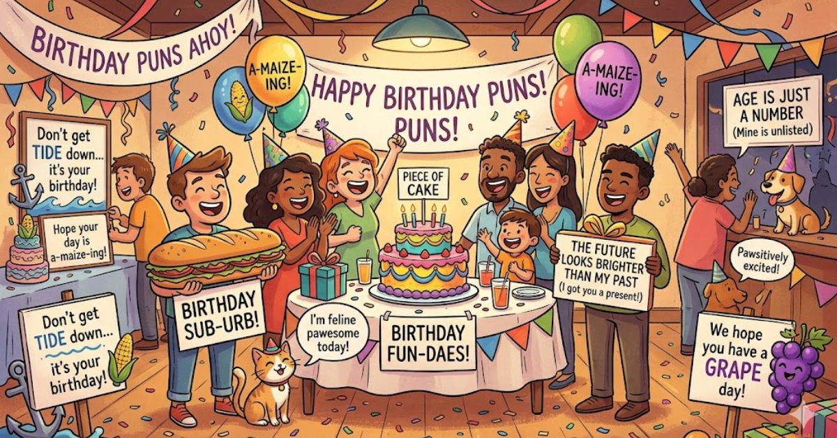 birthday puns