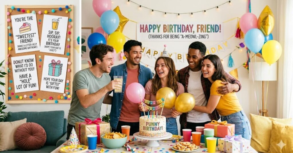 Cute Birthday Puns for Friends