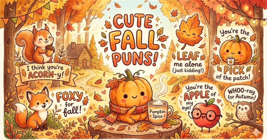 Cute Fall Puns