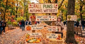 fall puns