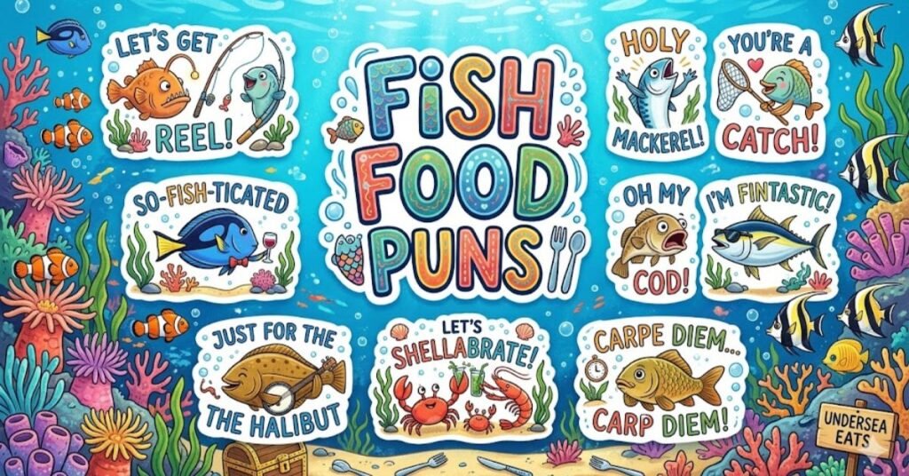 Fish Food Puns 🍴