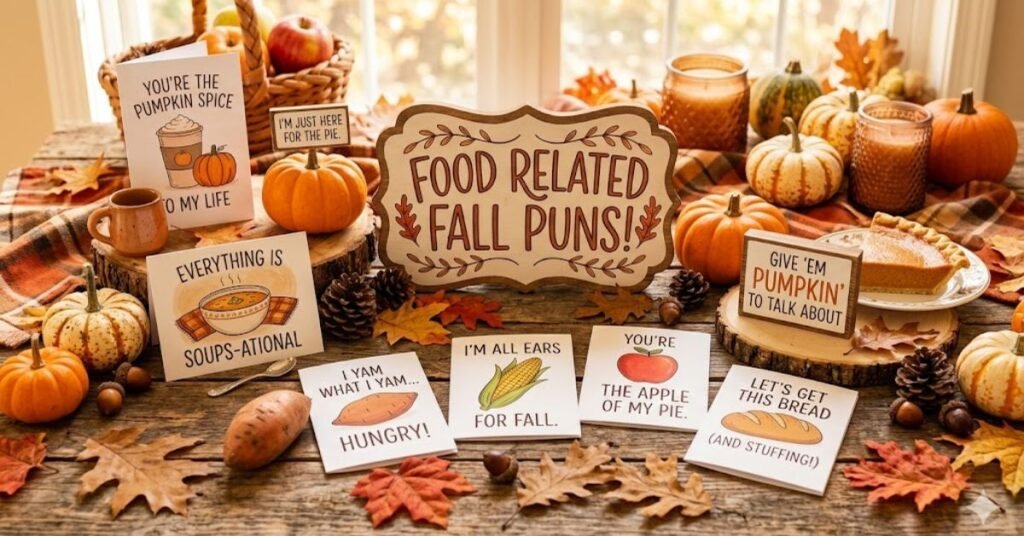 Food Related Fall Puns