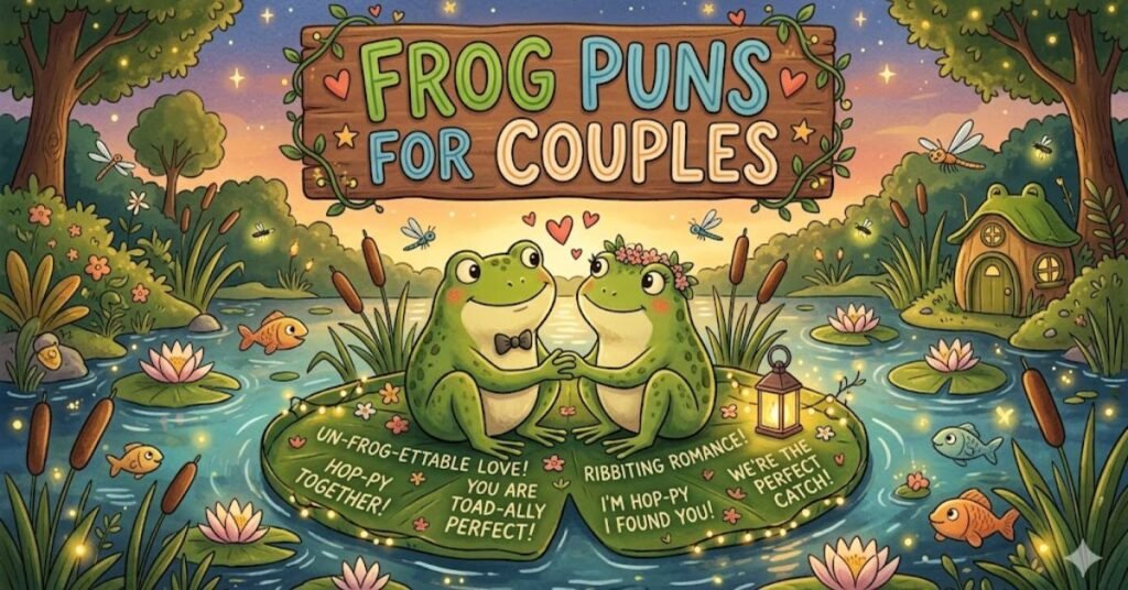 Frog Puns for Couples