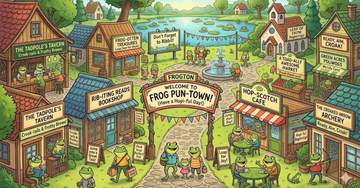 frog puns