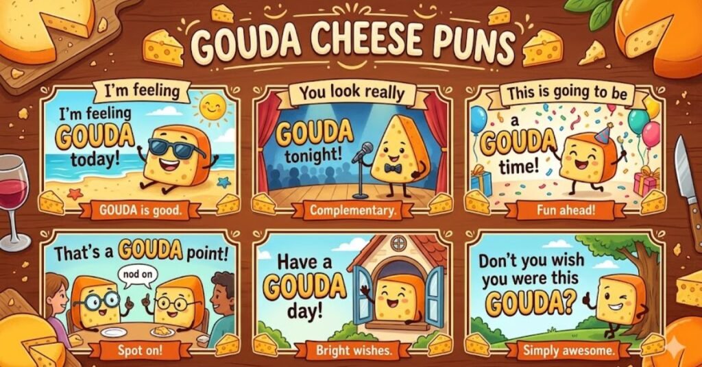 Gouda Cheese Puns