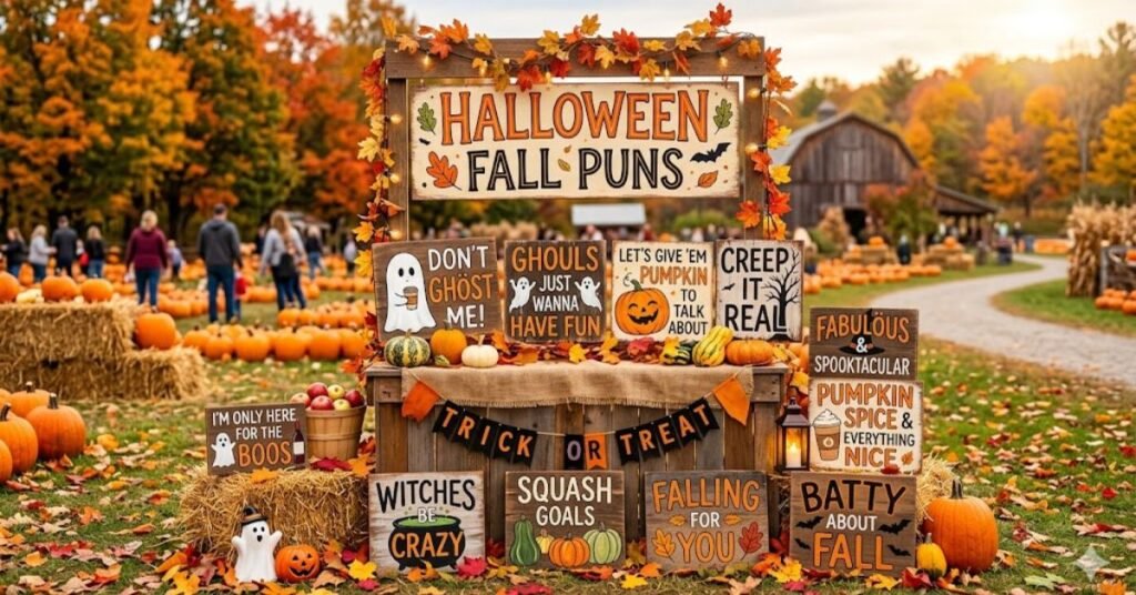 Halloween Fall Puns