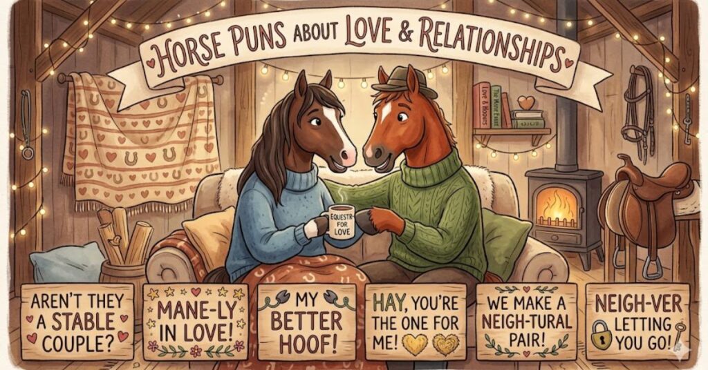 Horse Puns About Love & Relationships