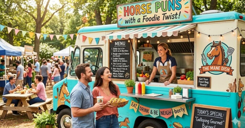 Horse Puns with a Foodie Twist