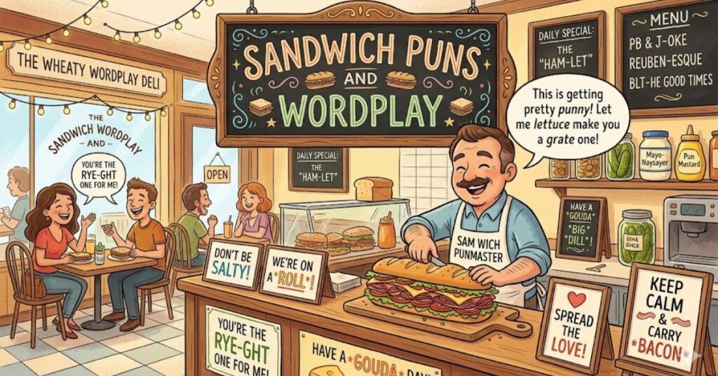 Sandwich Puns and Wordplay