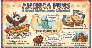 america puns