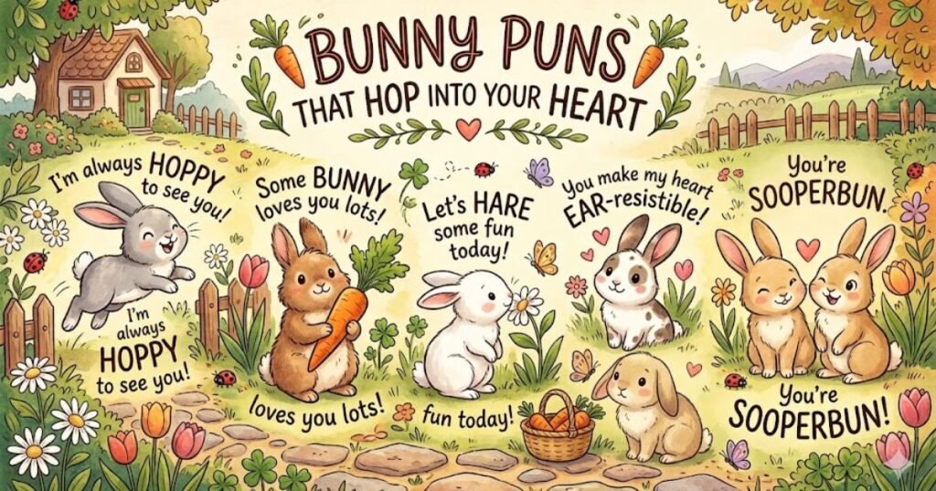 Bunny Puns That Hop Into Your Heart