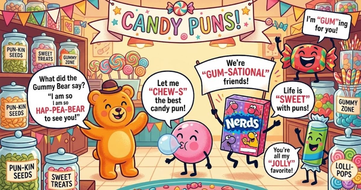 candy puns