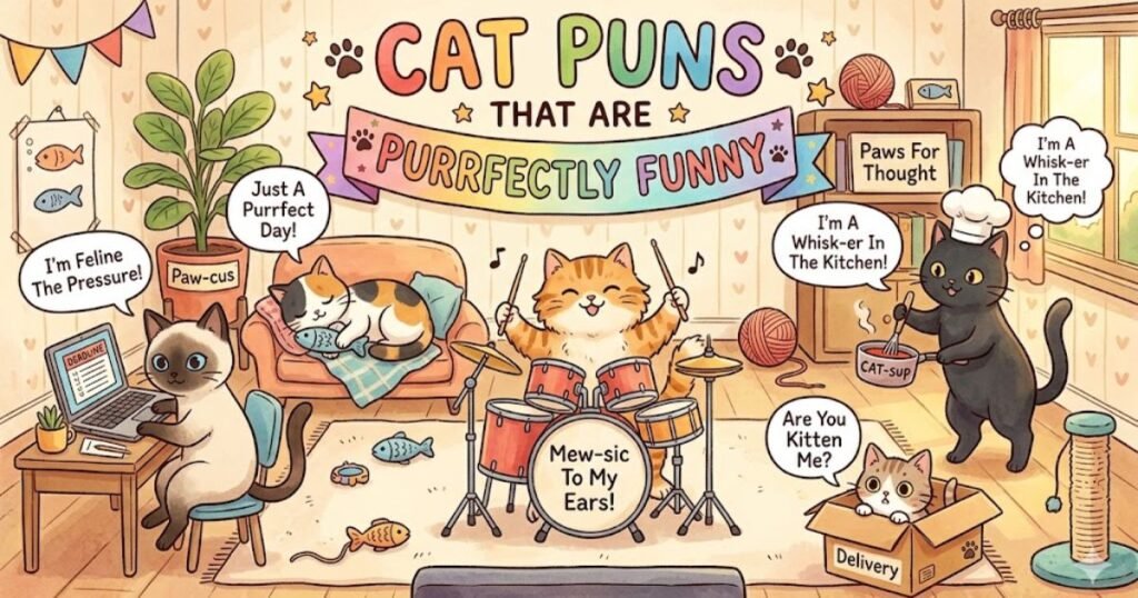 Cat Puns That Are Purrfectly Funny