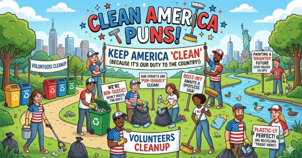 Clean America Puns