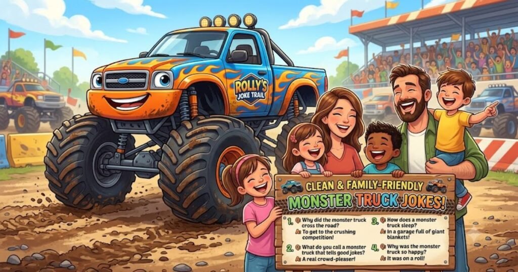 Clean and Family-Friendly Monster Truck Jokes