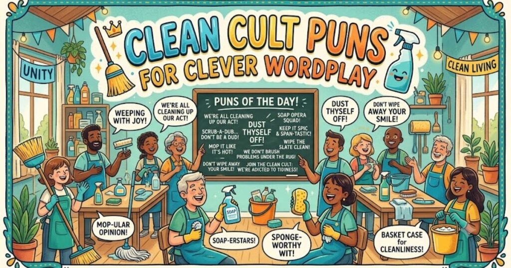Clean Cult Puns For Clever Wordplay