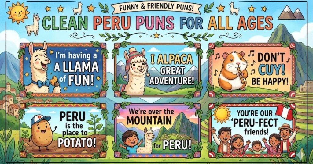 Clean Peru Puns for All Ages