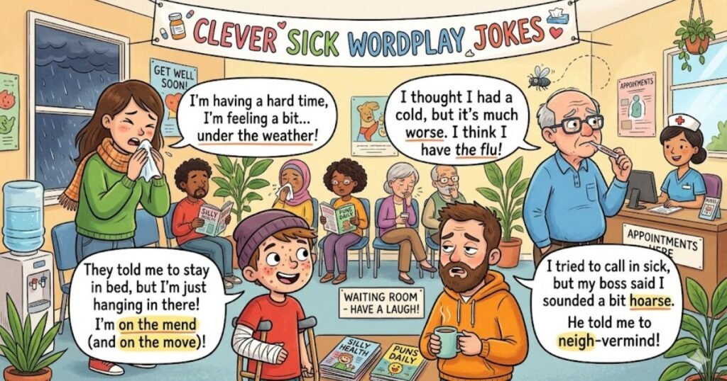 Clever Sick Wordplay Jokes