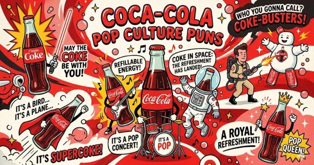 Coca Cola Pop Culture Puns