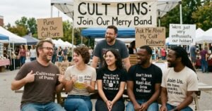 cult puns
