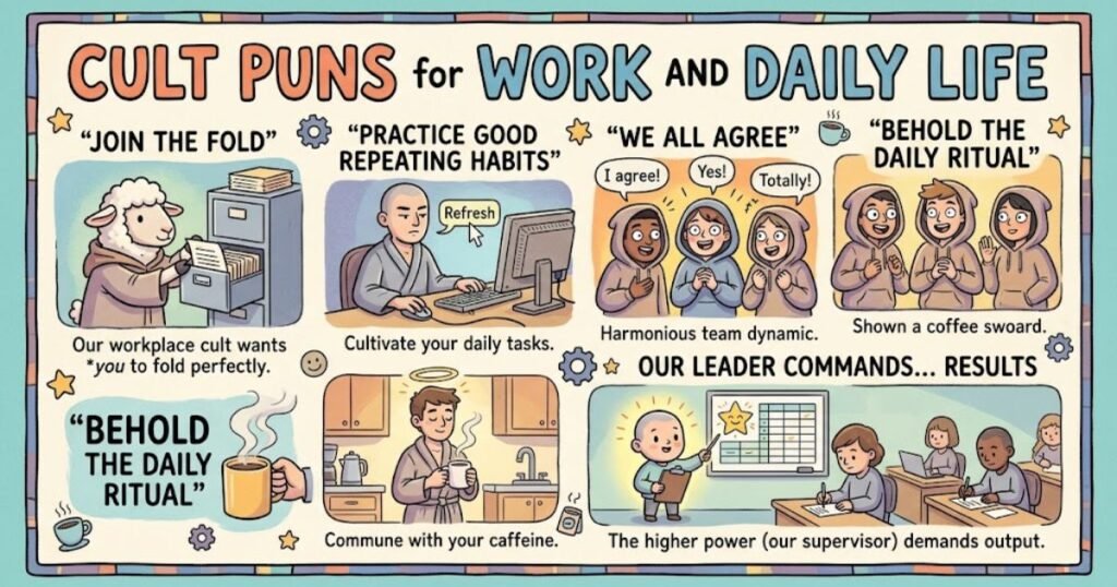 Cult Puns for Work and Daily Life