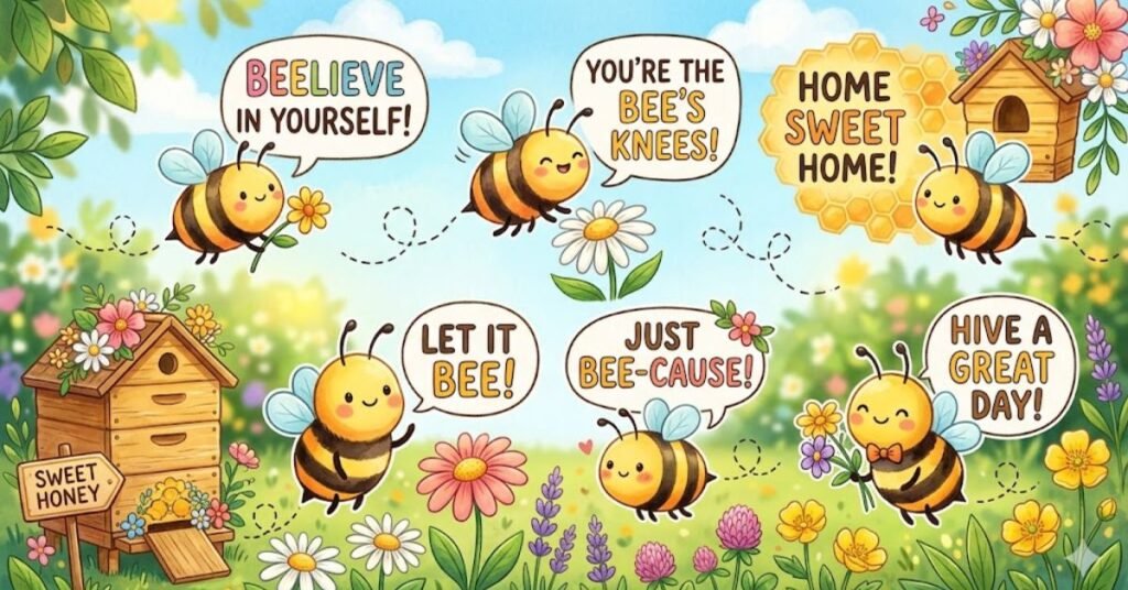 Cute Bee Puns