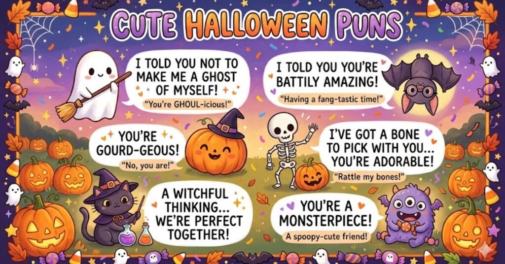 Cute Halloween Puns