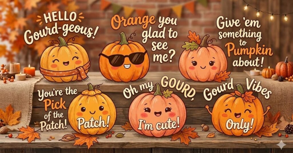 Cute Pumpkin Puns