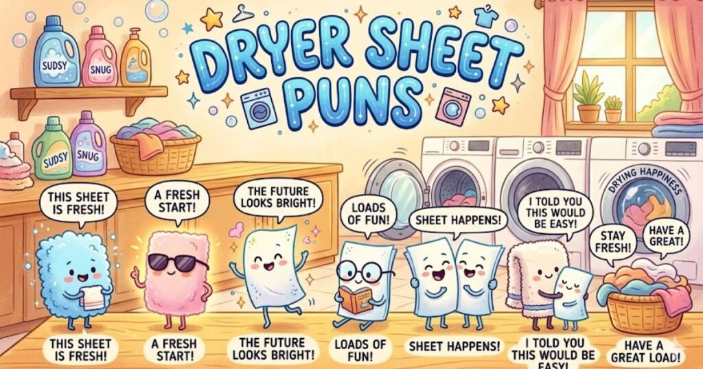 Dryer Sheet Puns
