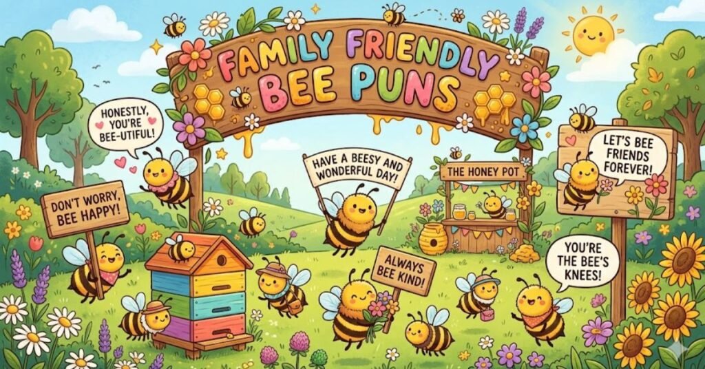 Family Friendly Bee Puns