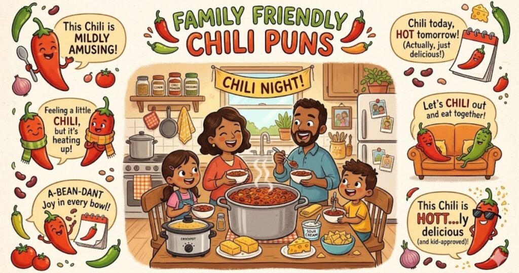 Family Friendly Chili Puns