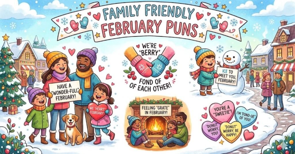 Family Friendly February Puns