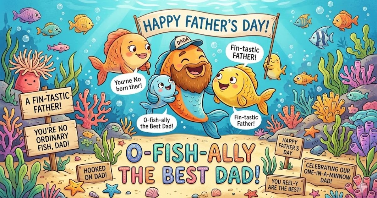 fathers day fish puns