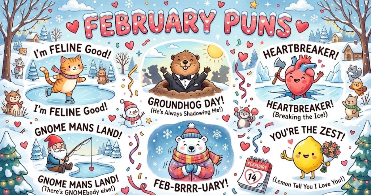 february puns