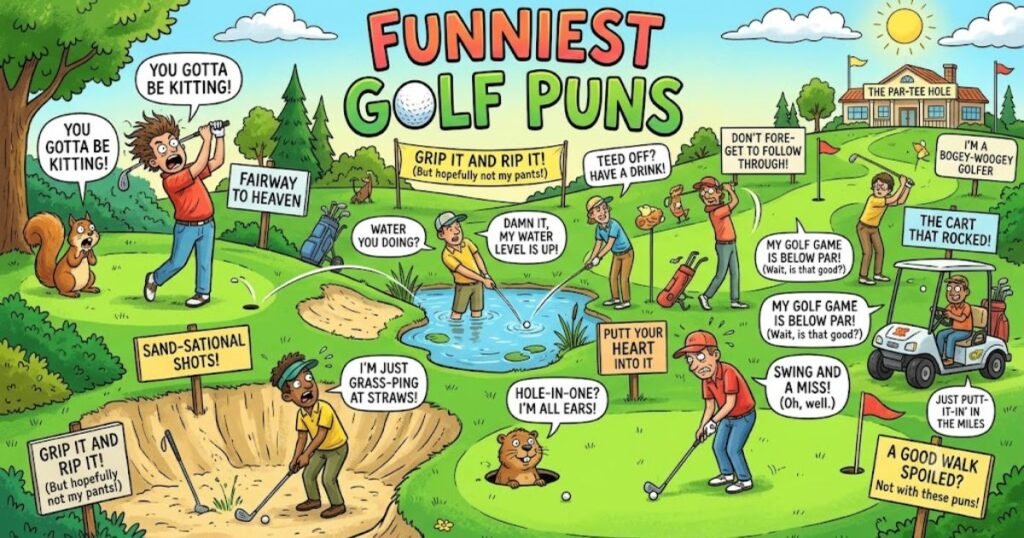 Funniest Golf Puns