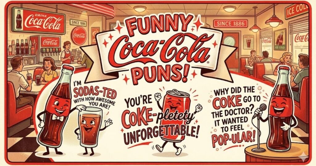 Funny Coca Cola Puns