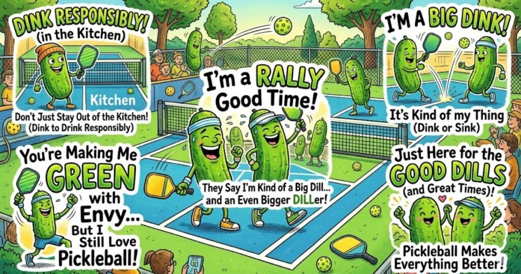 Funny Pickleball Puns