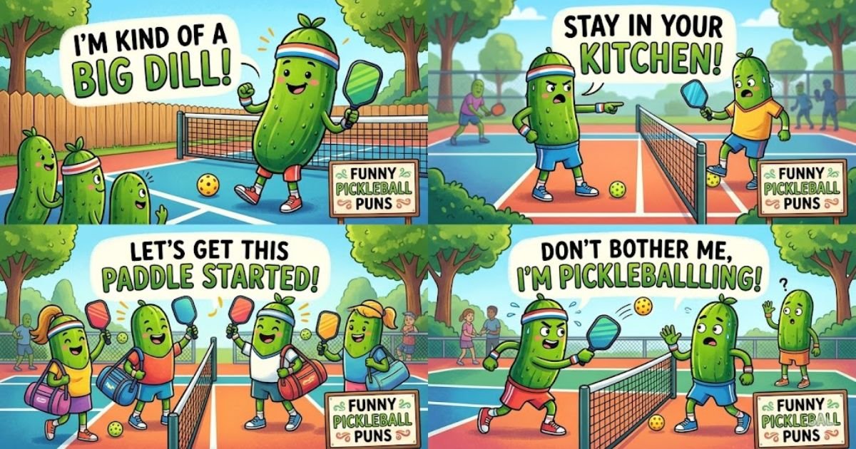 funny pickleball puns