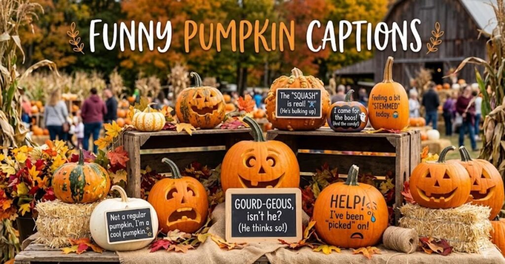 Funny Pumpkin Captions