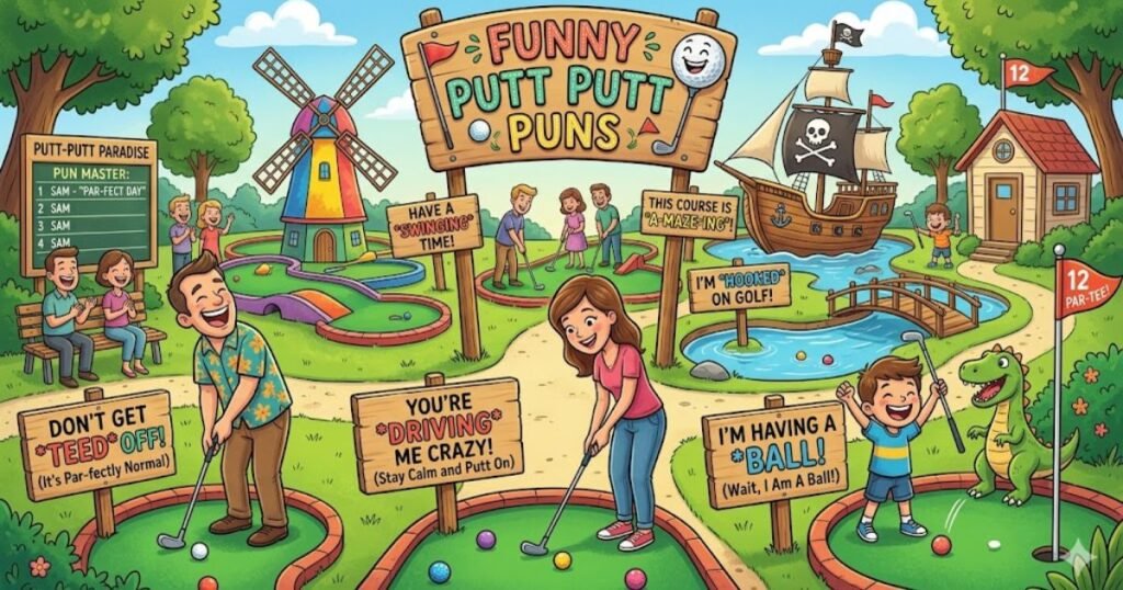 Funny Putt Putt Puns