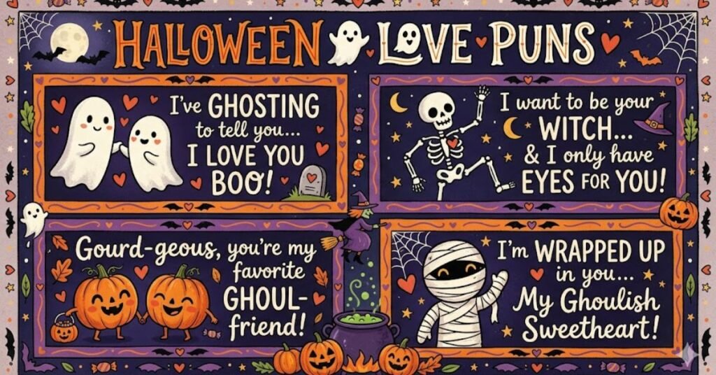 Halloween Love Puns