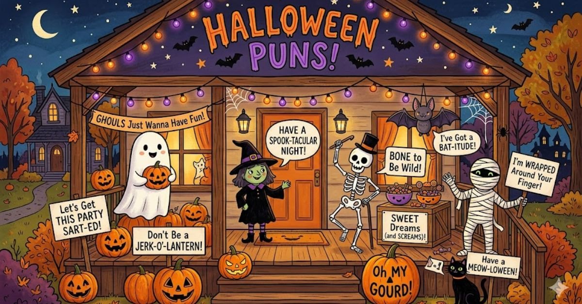 halloween puns