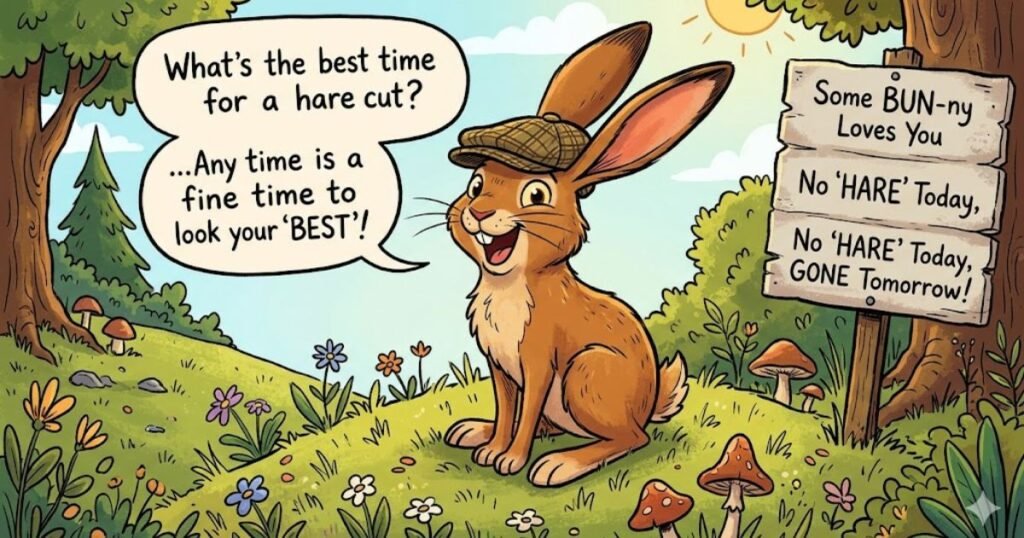 Hilarious Hare Puns