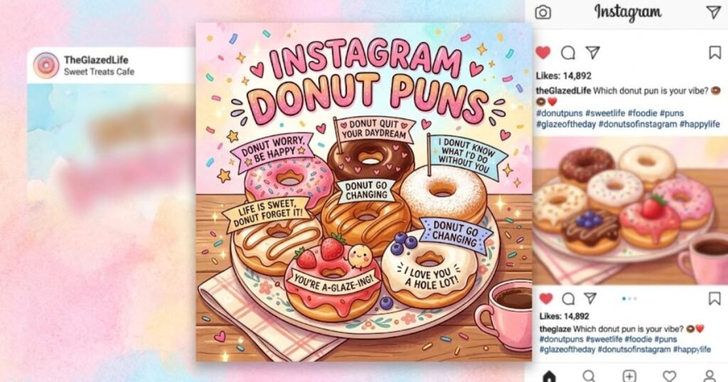 Instagram Donut Puns
