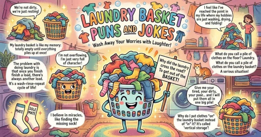 Laundry Basket Puns And Jokes