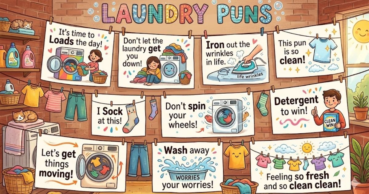 laundry puns