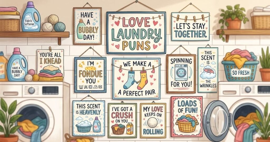 Love Laundry Puns
