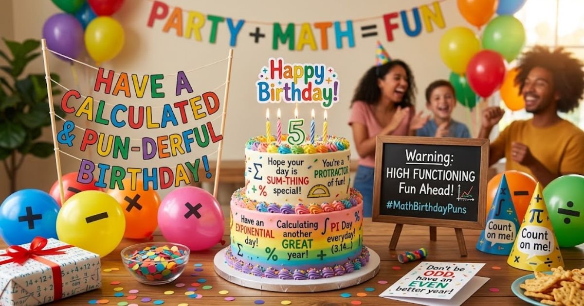 math birthday puns