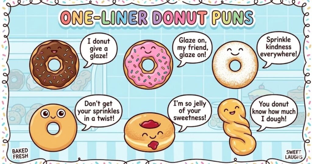 One-Liner Donut Puns